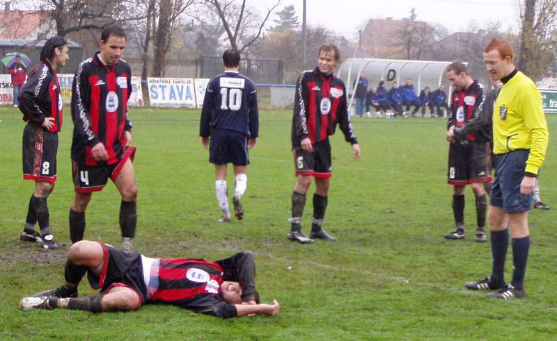 Libiš (v modrém) - Dobrovice (2-1)