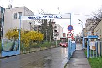 Nemocnice s poliklinikou v Mělníku.