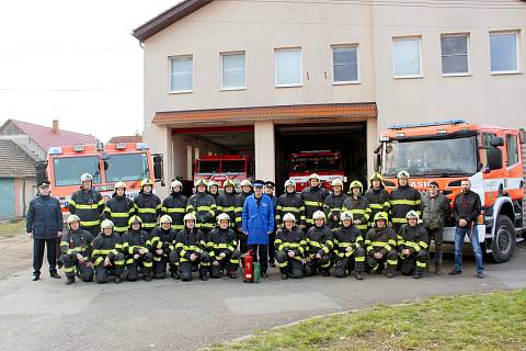 Miroslav Vít nastoupil po 33 letech na svou poslední hasičskou směnu.