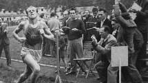 Emil Zátopek v Houštce.