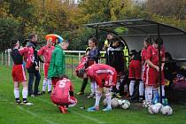 Fotbalistky FC Mělník před utkáním s lídrem ČFL Sokolem Chyší (1:6).