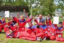Hasičská mládež z Úžic vyhrála dvakrát po sobě okresní soutěž Plamen.