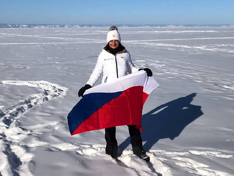 Gabriela Havlůjová se chystá už na třetí návštěvu zamrzlého jezera na Sibiři, i když je nyní ve vysokém stupni těhotenství. Další cestu plánuje v únoru roku 2020.