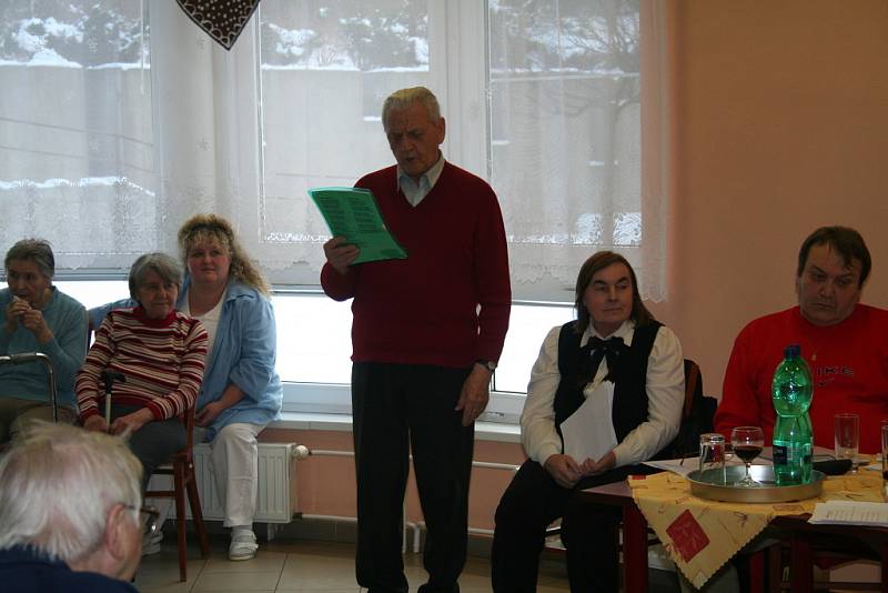 Tři veteráni z Lužce v v mělnickém domově pro seniory Ludmila