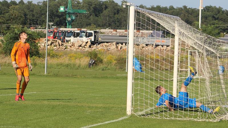 IV. třída - skupina B: Čechie Kralupy vs. Vltavan Chvatěruby (7:0), hráno 21. srpna 2022.