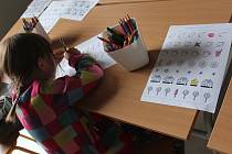 Přípravný kurz pro děti předškolního věku v Městské knihovně Mělník.