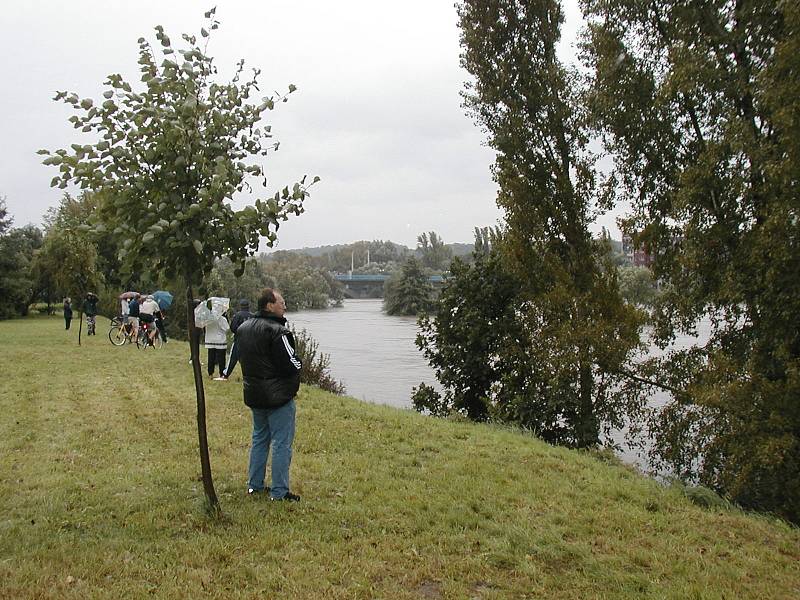 Povodeň v roce 2002 na Mělnicku – Kralupy nad Vltavou