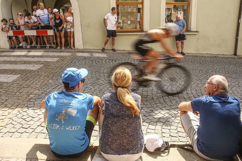 21. ročník mělnického triathlonu se jel v sobotu 20. července.