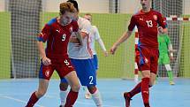 Futsalová reprezentace do 21 let prohrála přípravný zápas v Mělníce s Ruskem 1:6.