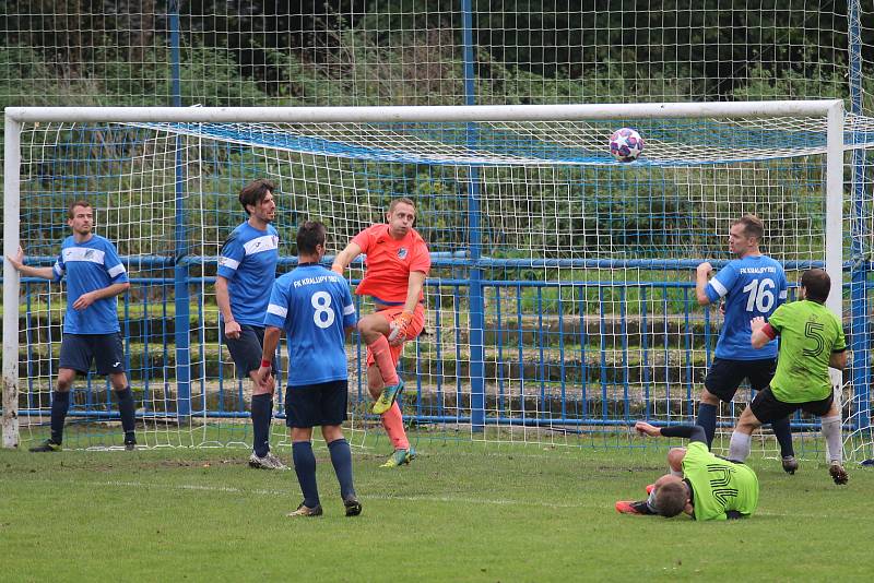 I. A třída, 10. kolo: FK Kralupy 1901 - Dynamo Nelahozeves (0:0), hráno 8. října 2022.