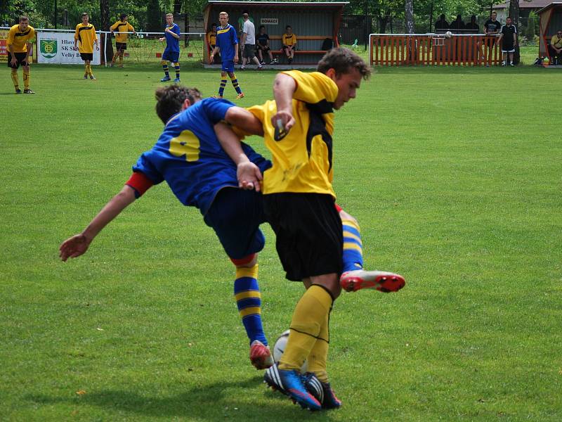 KP st. dorostu: V. Borek (ve žlutém) - Neratovice