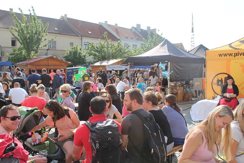 Nejen milovníci piva zavítali na třetí ročník Pivního festivalu, který se konal v sobotu na mělnickém náměstí Míru. Lahodný mok originálních chutí představilo sedmnáct malých či rodinných pivovarů.