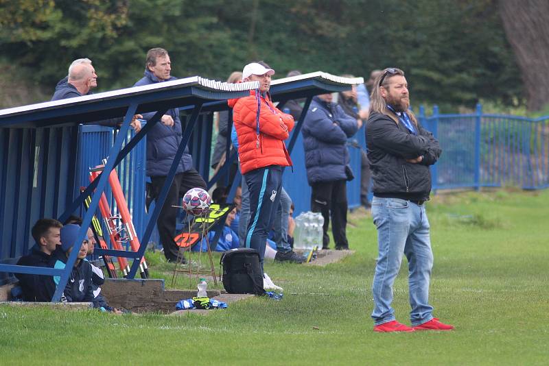 I. A třída, 10. kolo: FK Kralupy 1901 - Dynamo Nelahozeves (0:0), hráno 8. října 2022.