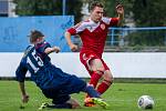 FK Neratovice/Byškovice - Sokol Brozany (v červeném); 4. kolo divize B; 31. srpna 2014