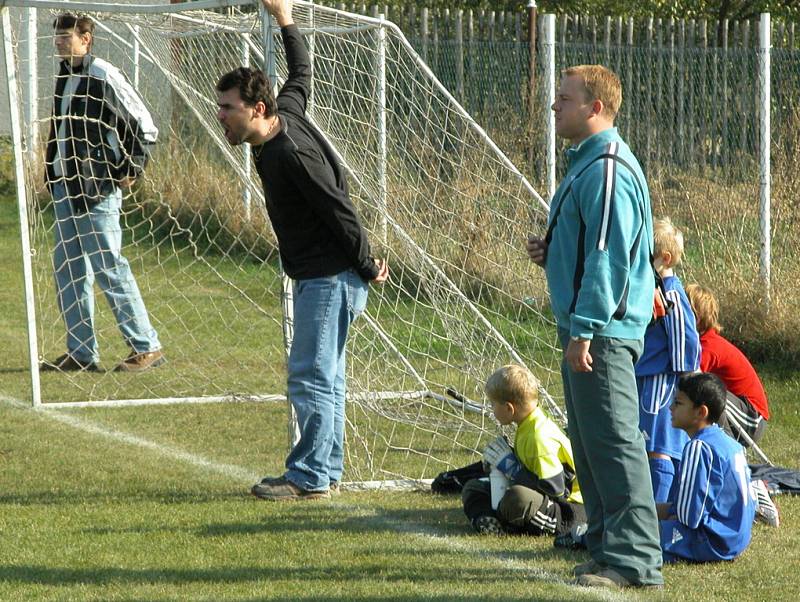 Ze sobotního turnaje mladších a starších přípravek v Byškovicích.