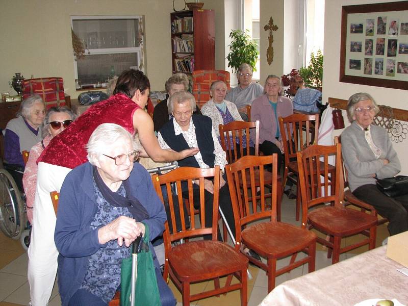 Přednáška o Vánocích ve starém Mělníku v domově seniorů Ludmila