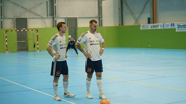 1. Futsal liga, 7. kolo: SK Olympik Mělník - FK Chrudim (2:9), 3. 11. 2023