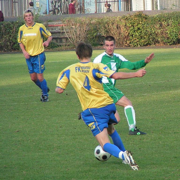 Neratovice (ve žlutém) - Zásmuky (1-1)