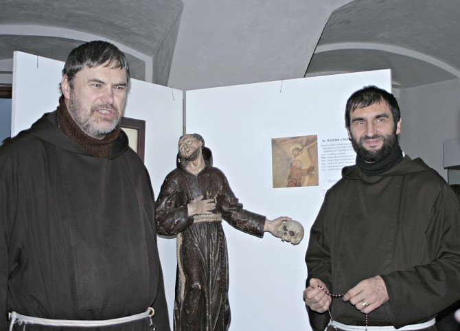Slavnostní vernisáž otevřela ve čtvrtek 20. února výstavu s názvem Kapucíni na Mělníku.
