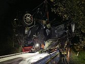 Tragická dopravní nehoda u Zlonína.