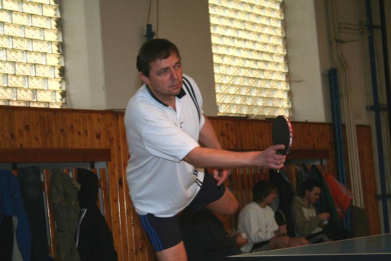 Vánoční turnaj ve stolním tenise ve Mšeně