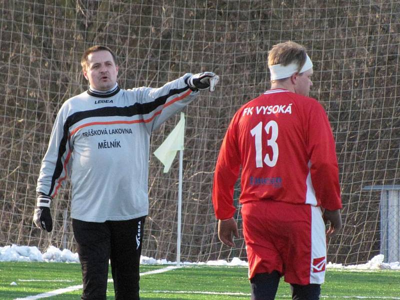 Finále Mělnické zimní ligy: FC Mělník - Vysoká