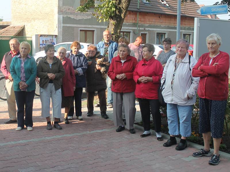 Slavnostní otevření nového obecního úřadu ve Velkém Borku.