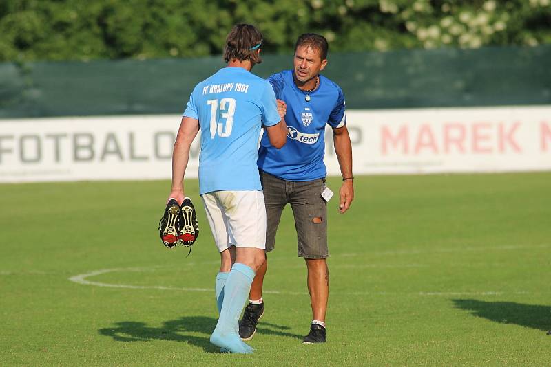 Fotbalisté Kralup vyhráli v předposledním kole I. B třídy ve Staré Boleslavi a oslavili postup.