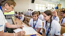 Z naučně-zábavné soutěže Výzva pro chemika, určené pro žáky 8. a 9. tříd základních škol na Mělnicku a Kladensku.