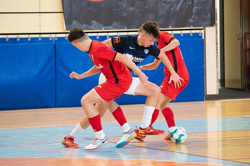 Final Four U19: SK Olympik Mělník - FK Chrudim, hráno 5. února 2023