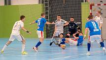 1. Futsal liga, 20. kolo: Olympik Mělník - Slavia Praha (1:3), hráno 17. února 2023