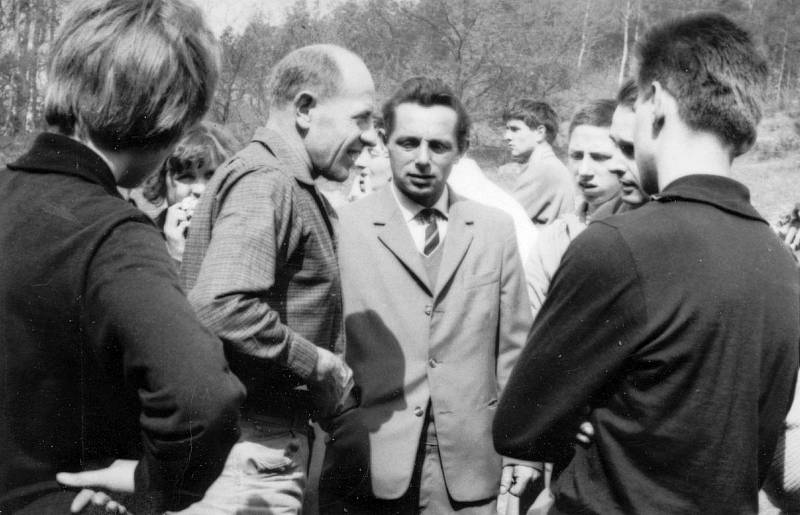 Emil Zátopek v Houštce.