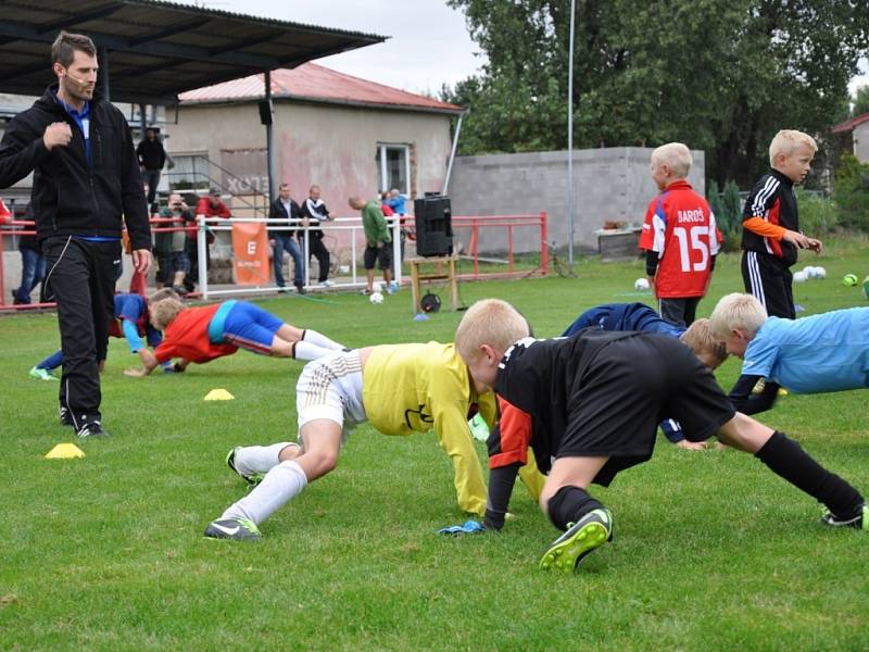 Trenérská ČEZ akademie na hřišti Čechie Kralupy