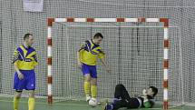 Z futsalového utkání Olympik Mělník - Arsenal Benešov (8:5).