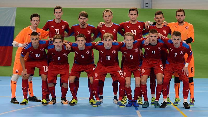 Futsalová reprezentace do 21 let prohrála přípravný zápas v Mělníce s Ruskem 1:6.