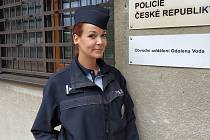 Policistka Ludmila Dorňáková.