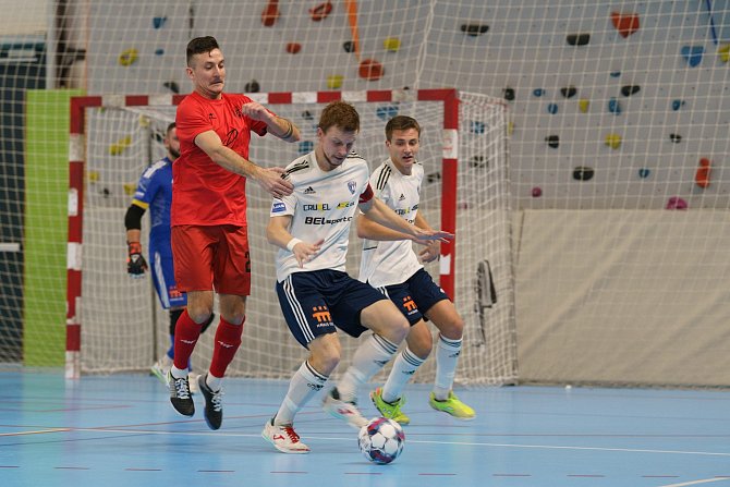 1. Futsal liga, 13. kolo: Olympik Mělník - International FC Kadaň (2:2), 5. 1. 2024
