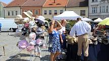 Svatoantonínský jarmark na mělnickém náměstí Míru přilákal v sobotu nejen místní, ale dokonce i turisty ze zahraničí.