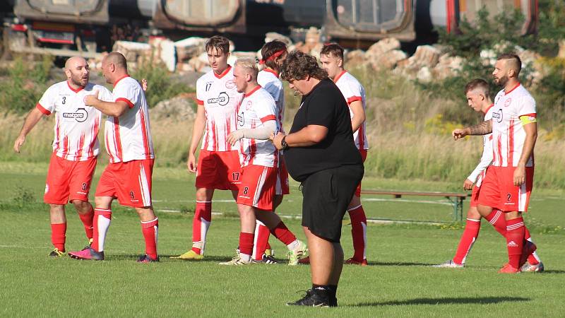 IV. třída - skupina B: Čechie Kralupy vs. Vltavan Chvatěruby (7:0), hráno 21. srpna 2022.