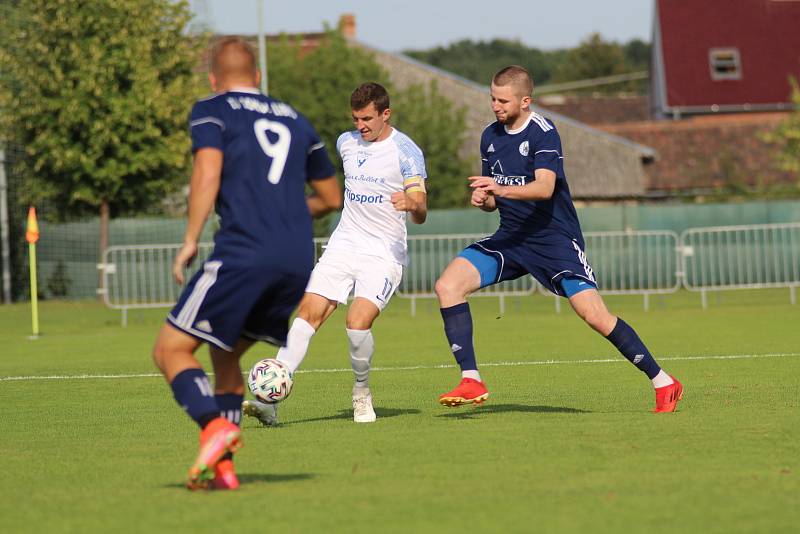 Mol cup, 1. kolo: Sokol Libiš - FC Sellier & Bellot Vlašim (1:9), hráno 17. srpna 2022.