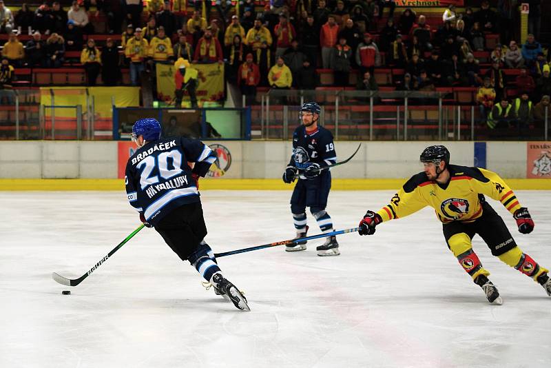 Krajská liga, 18. kolo: HC Junior Mělník - HK Kralupy (4:3), hráno 21. ledna 2023.