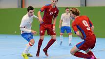 Futsalová reprezentace do 21 let prohrála přípravný zápas v Mělníce s Ruskem 1:6.