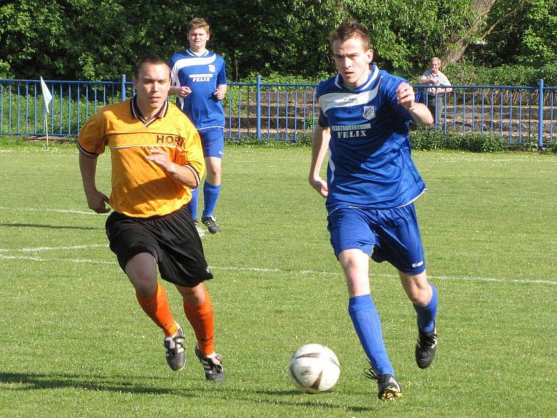 III. B třída: FK Kralupy - Hořín