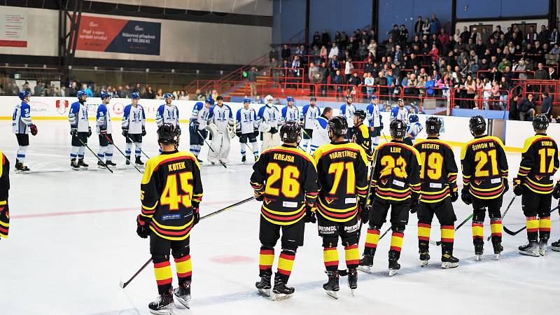 Krajská liga, 5. kolo: HK Kralupy - HC Junior Mělník (6:1), hráno 8. října 2022.