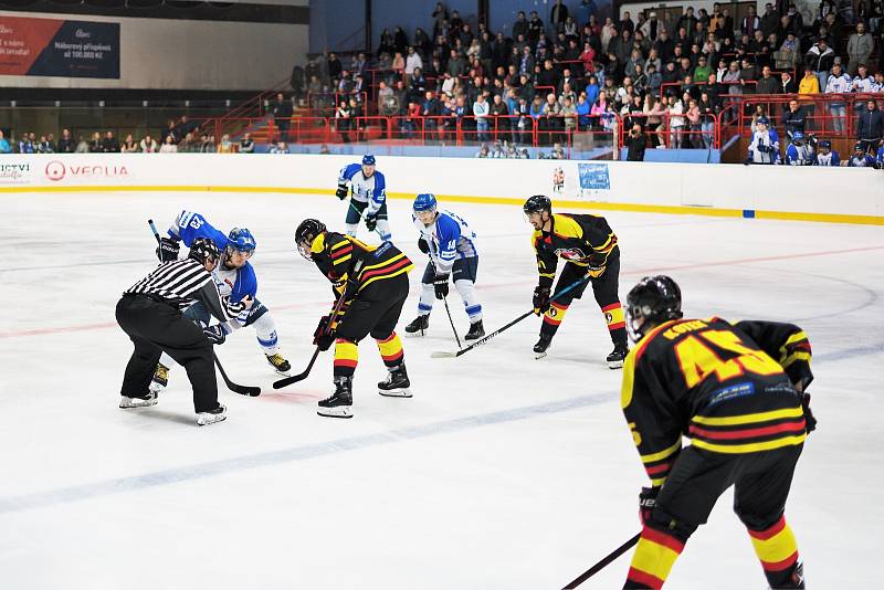 Krajská liga, 5. kolo: HK Kralupy - HC Junior Mělník (6:1), hráno 8. října 2022.