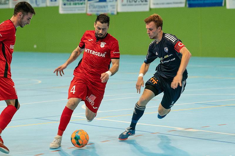 1. Futsal liga, 1. kolo: Olympik Mělník - FK Chrudim (1:10), hráno 26. srpna 2022.