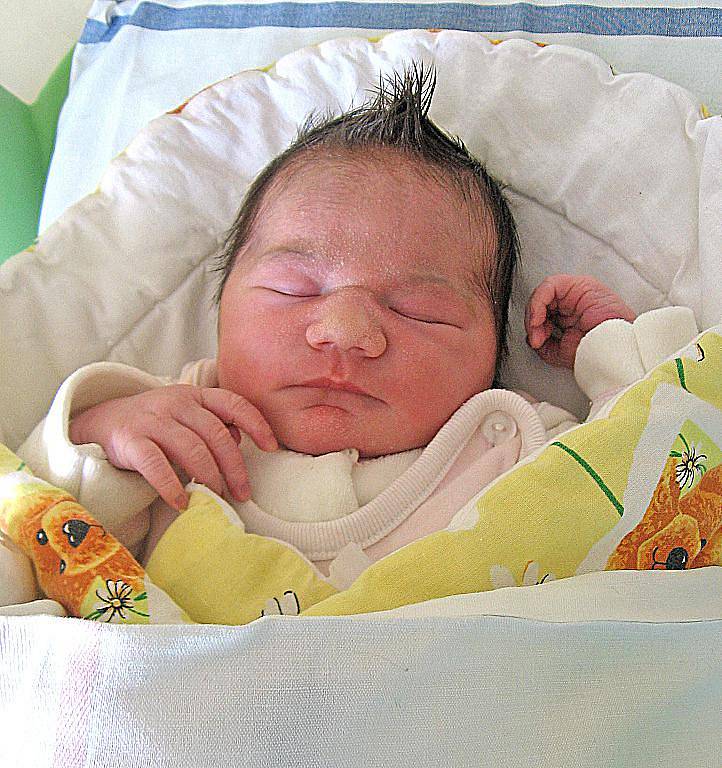 Karolína Palounková se rodičům Zuzaně a Radkovi z Mladé Boleslavi narodila 28. dubna 2011, vážila 3,25 kg a měřila 50 cm.