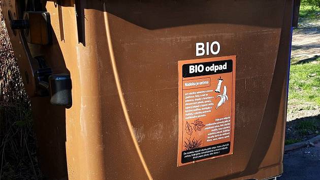 Kontejner na bioodpad. Ilustrační foto.