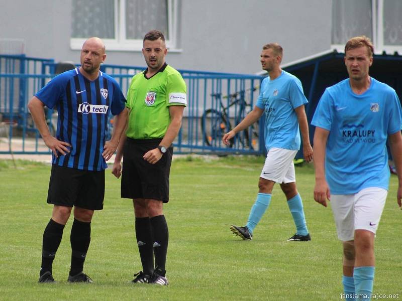 I. B třída: FK Kralupy 1901 - Slavoj Stará Boleslav (5:7)