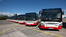 Na linky Pražské integrované dopravy uvedla společnost deset nových celonízkopodlažních autobusů IVECO URBANWAY s pohonem na CNG.